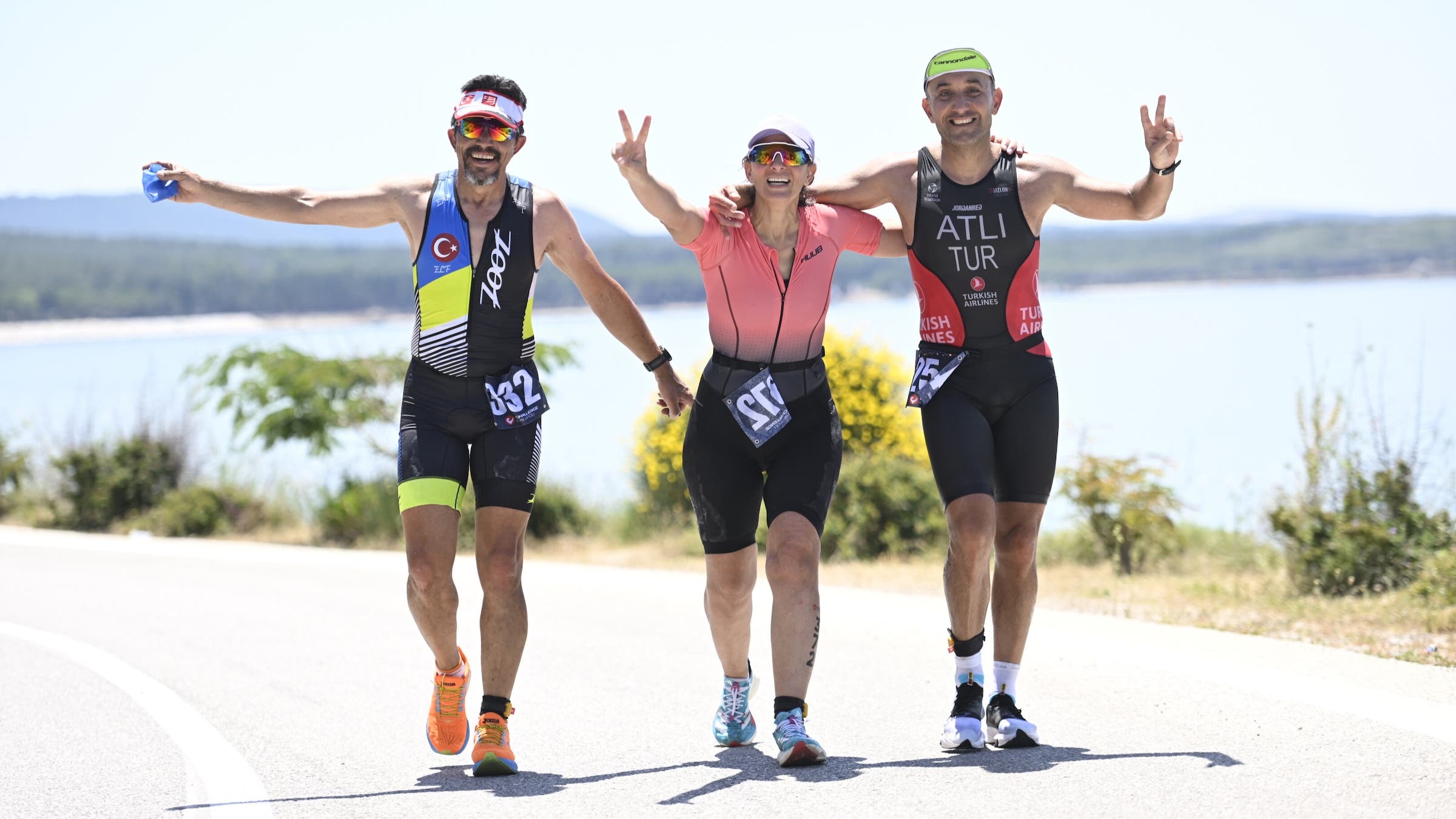 Triathlon training is better done in a group. Find some accountability partners in-person or through training apps.