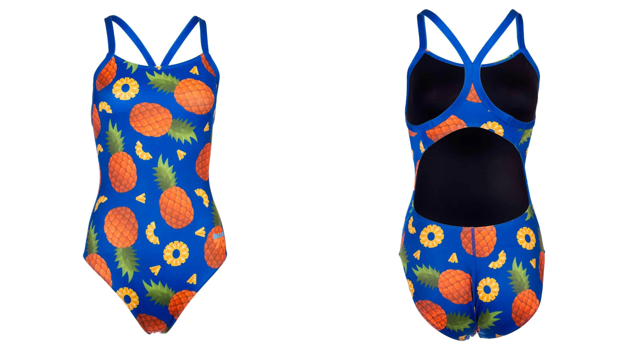 Blueseventy Podium Racerback offers a women's triathlon swimsuit designed for athena athletes.
