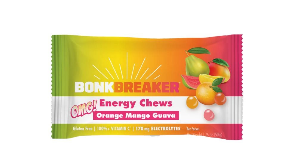 Bonk Breaker OMG! is the best-tasting energy chew.