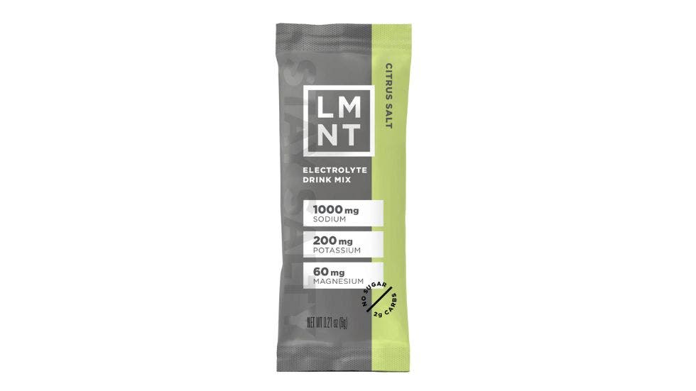 LMNT Citrus Salt is one of the best sugar-free electrolyte powders.