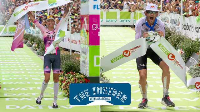 Laura Philipp and Sam Laidlow Win Hot, Non-Wetsuit Challenge Roth