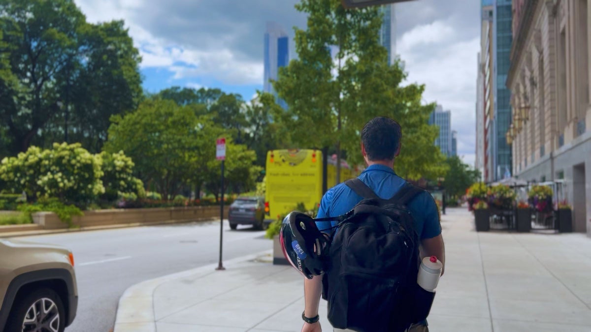 I Traveled to the Chicago Triathlon with Only a Backpack. Here’s How I Did It.