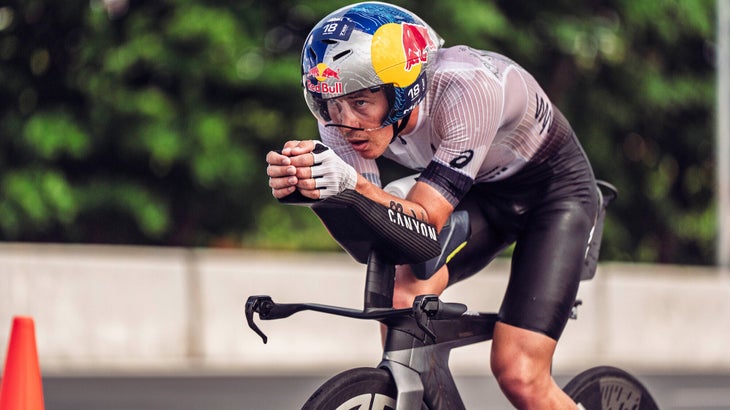 Hayden Wilde started 2025 strong, winning Singapore T100. But in May he was hit by a car while training and suffered serious injuries. London T100 is his first race back.