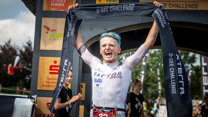 Jens Emil Sloth Nielsen won the 2025 XTERRA European Championship.