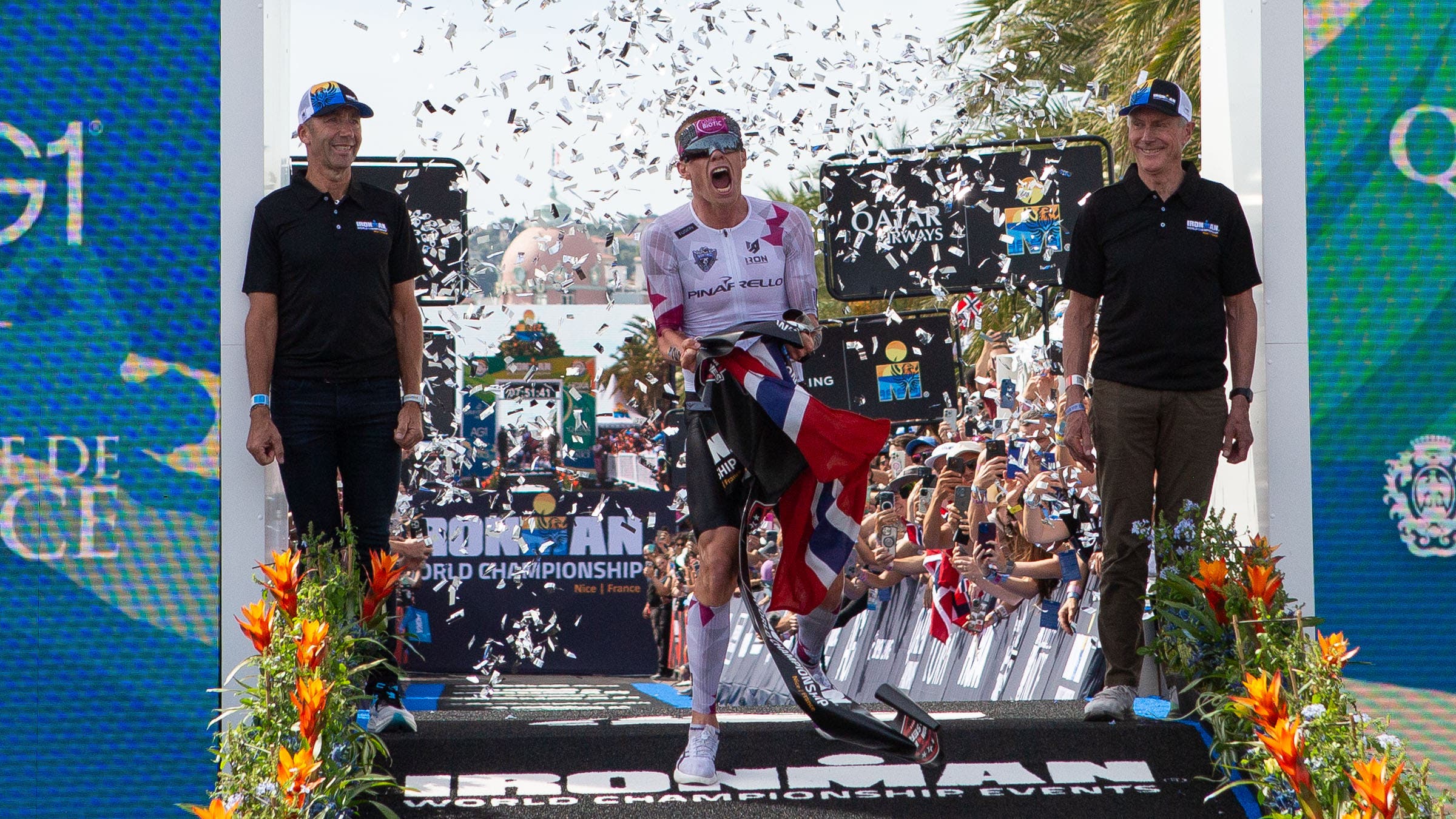 Photos from the 2025 Ironman World Championship Nice Pro Race 