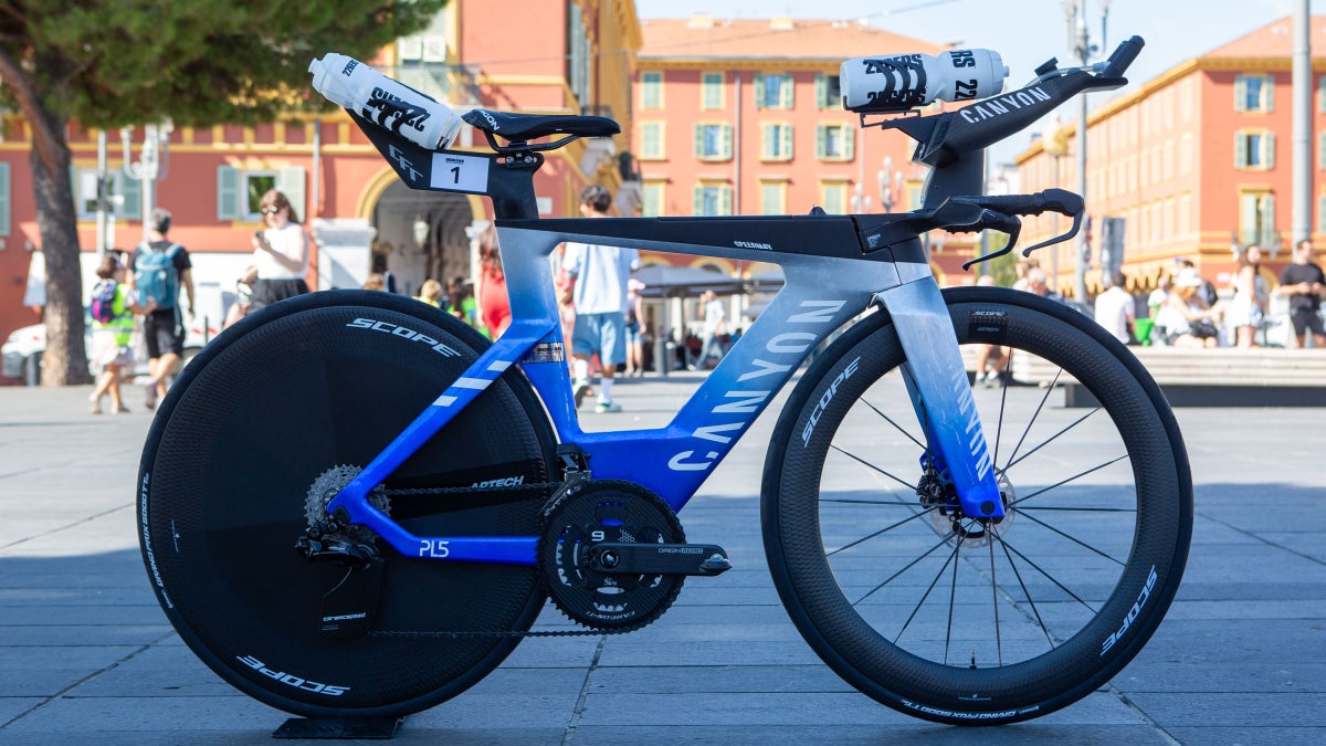Patrick Lange’s Customized 2025 Ironman World Championship Canyon Speedmax CFR