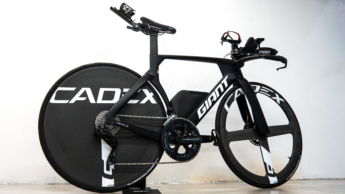 Gustav Iden’s Mean 2025 Ironman World Championship Giant Trinity Advanced SL
