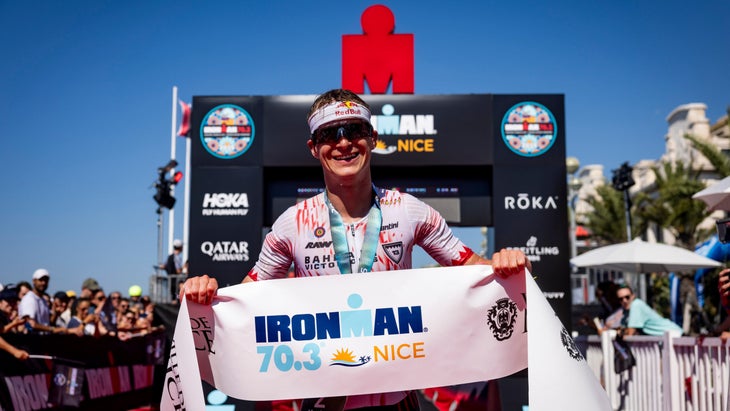 After winning Ironman 70.3 Nice in June, Marten Van Riel is a dark horse for the Ironman World Championship in the same locale.