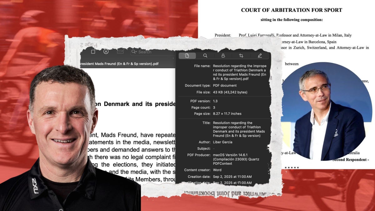 Triathlon Canada President Slams World Triathlon Leadership, “Mafia-Like Culture”