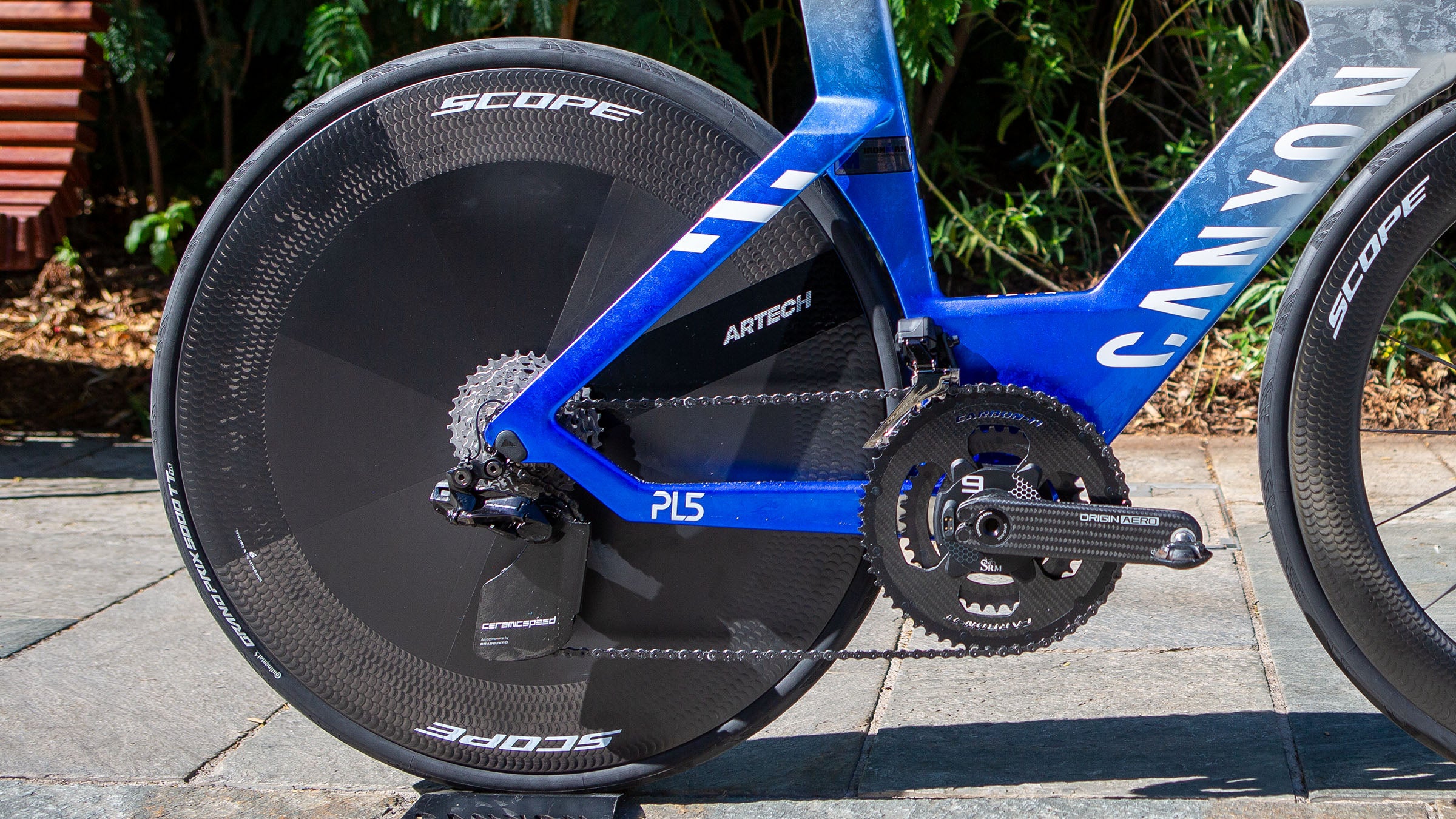 Patrick Lange's Bike for the 2025 Ironman World Championship