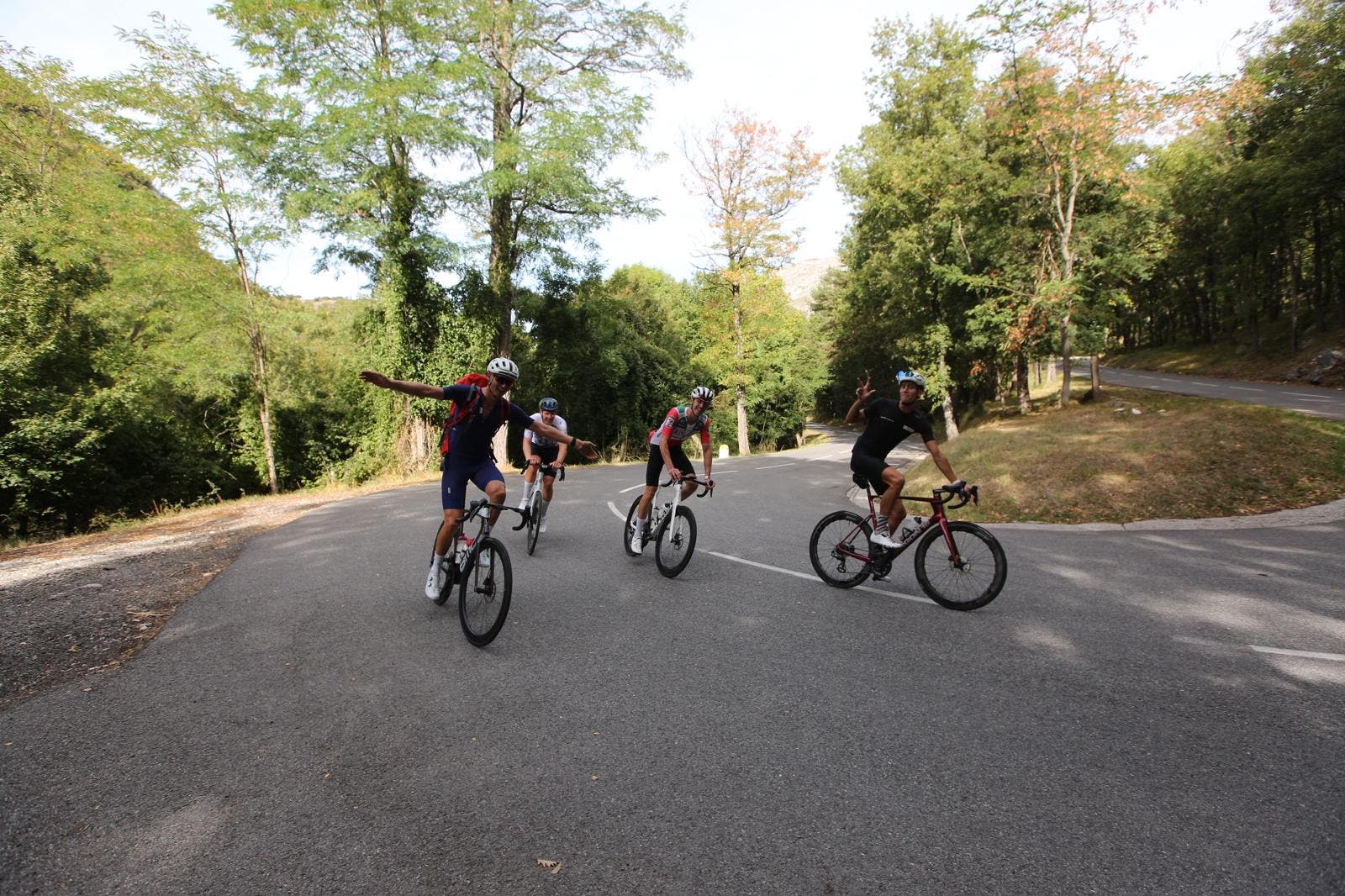 Triathlon fans make their way to their viewing spot for the 2025 Ironman world championship