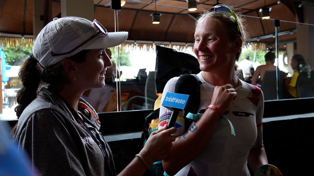 Solveig Løvseth Jumped Over a Paddle Board to Win the 2025 Ironman World Championship