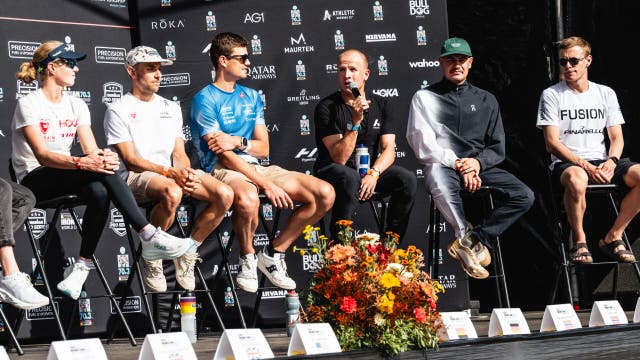 Knibb Gets Last-Minute Greenlight to Race & More 2025 70.3 World Championship Press Conference Insights