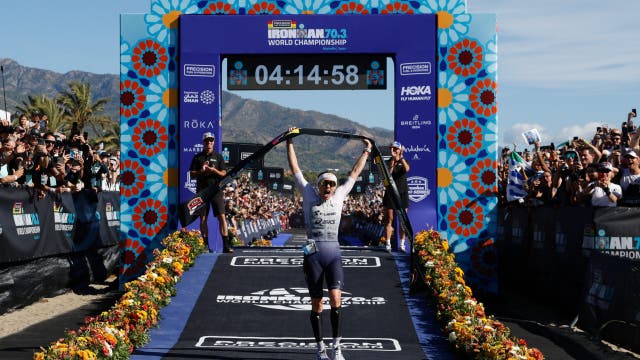 Lucy Charles-Barclay Wins the 2025 Ironman 70.3 World Championship