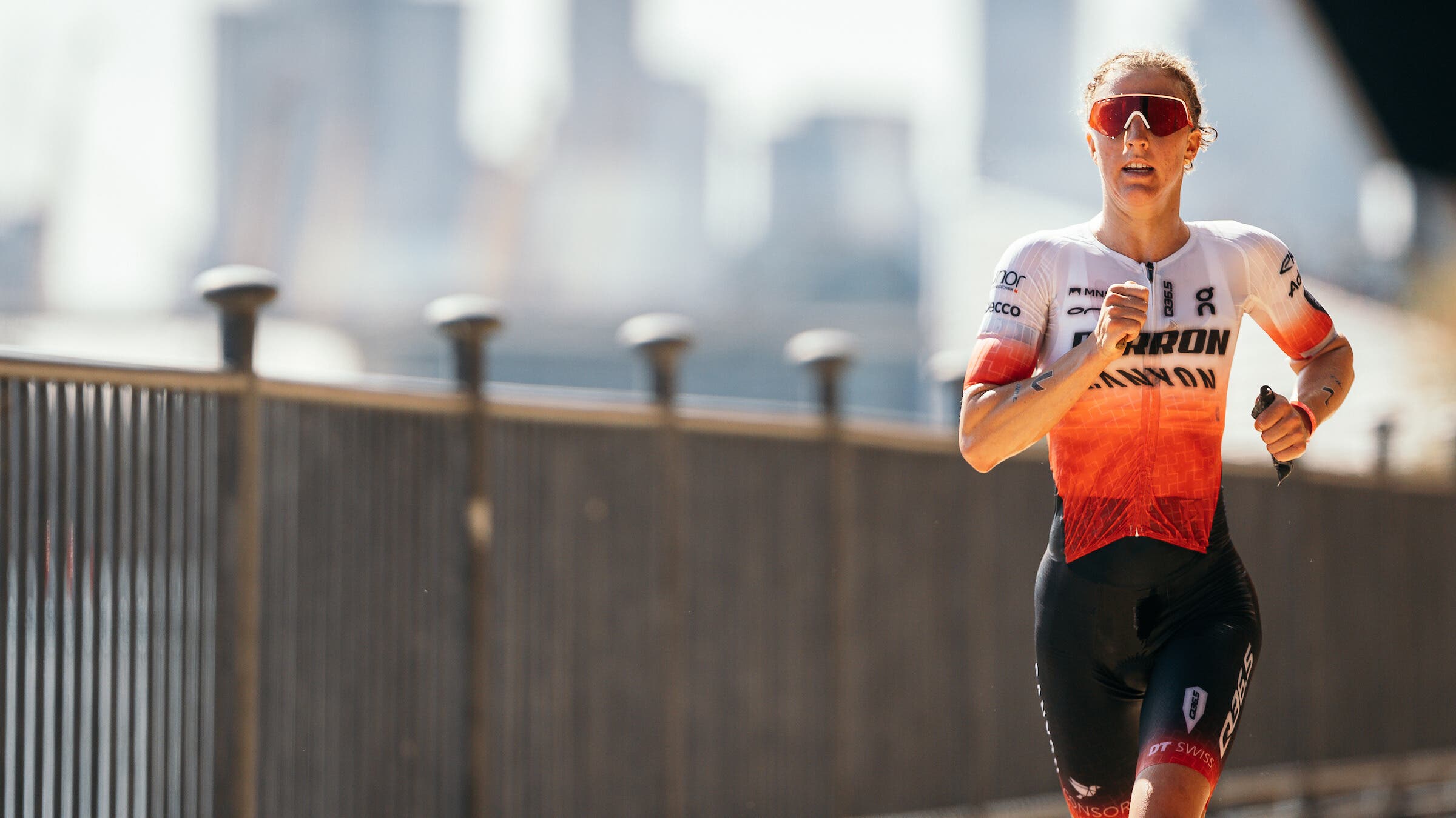 Julie Derron is among five female winners in the T100 this season. She's looking to increase her score going into the Grand Final.