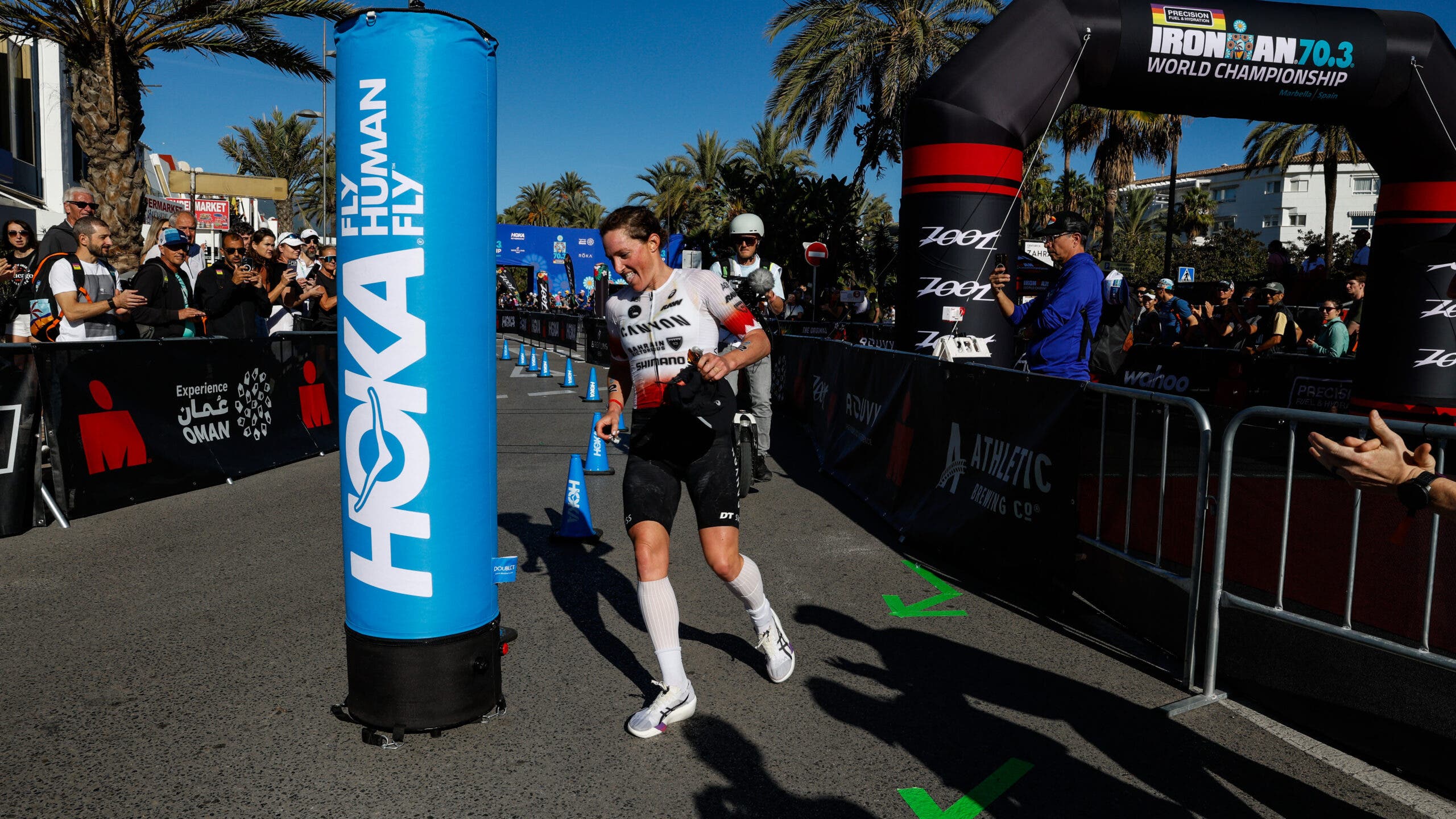 Despite having to pull out of the 2025 Ironman 70.3 World Championship, Kat Matthews took home the $200,000 check from the Ironman Pro Series.