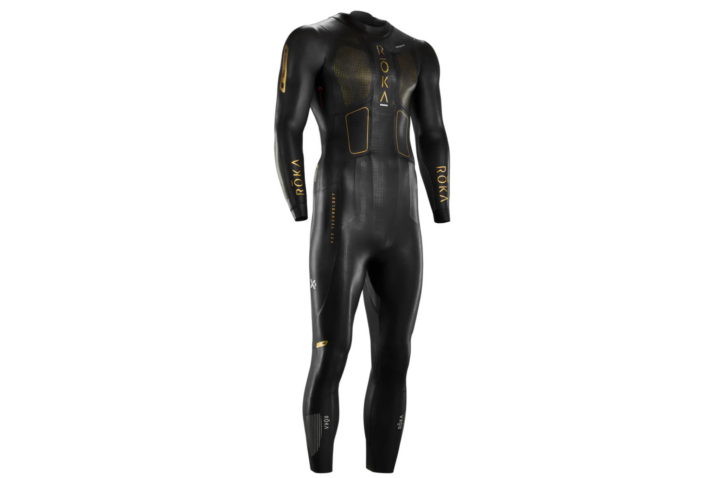 a black wetsuit