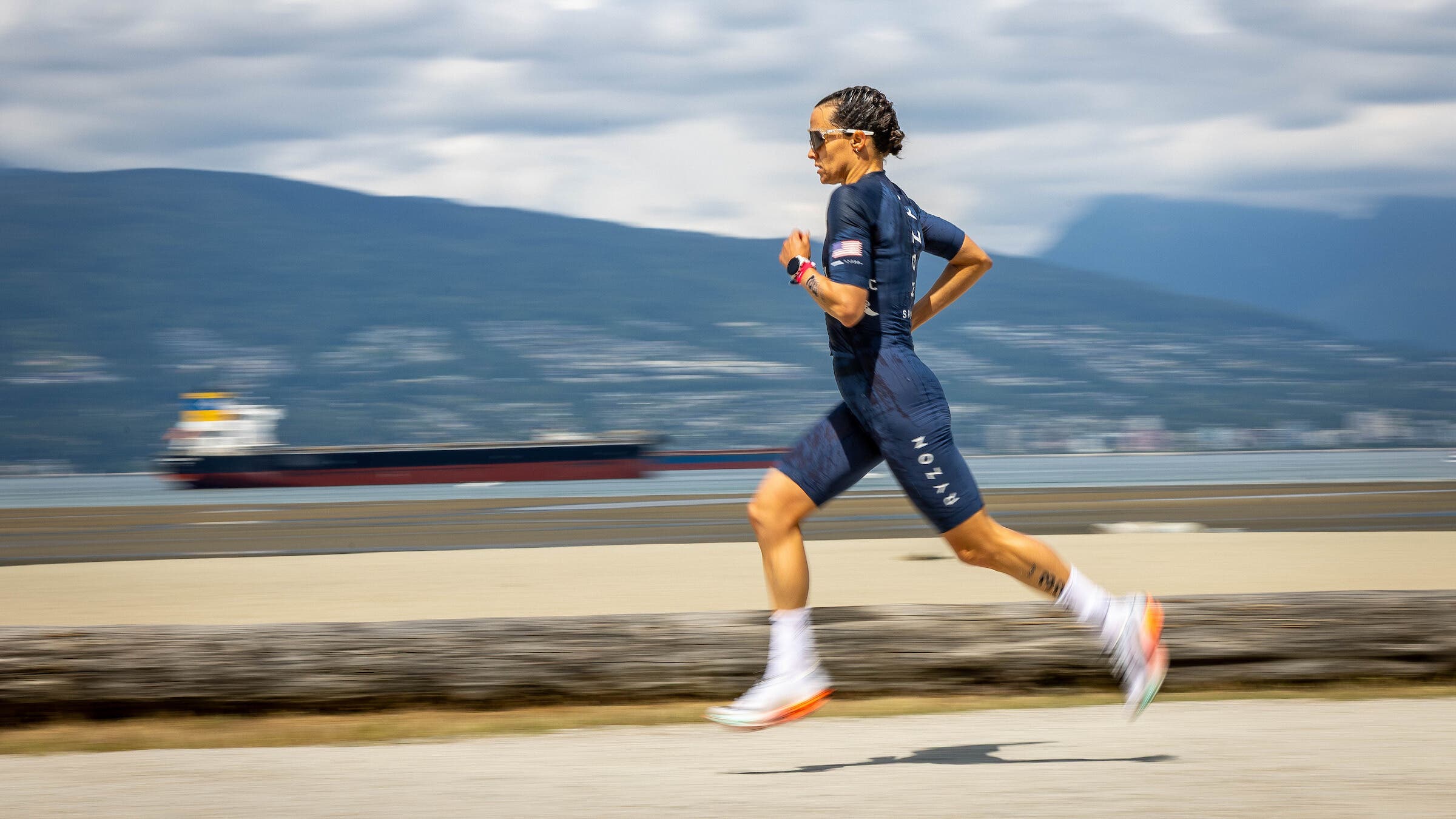 Taylor Spivey has raced both T100 and WTCS this season. She needs a great race in Dubai to bump her up from 12th place.