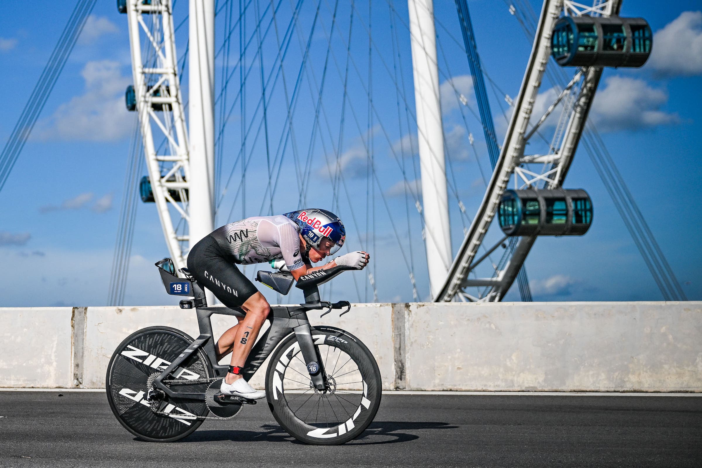 Hayden Wilde Was Built for T100 Triathlon