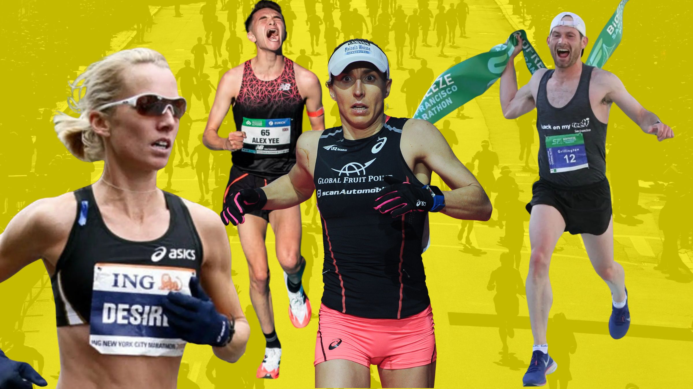 What happens when pro triathletes run a standalone marathon? Alex Yee, Anne Haug, Desiree Ficker and Greg Billington are pro triathletes with impressive marathon times.
