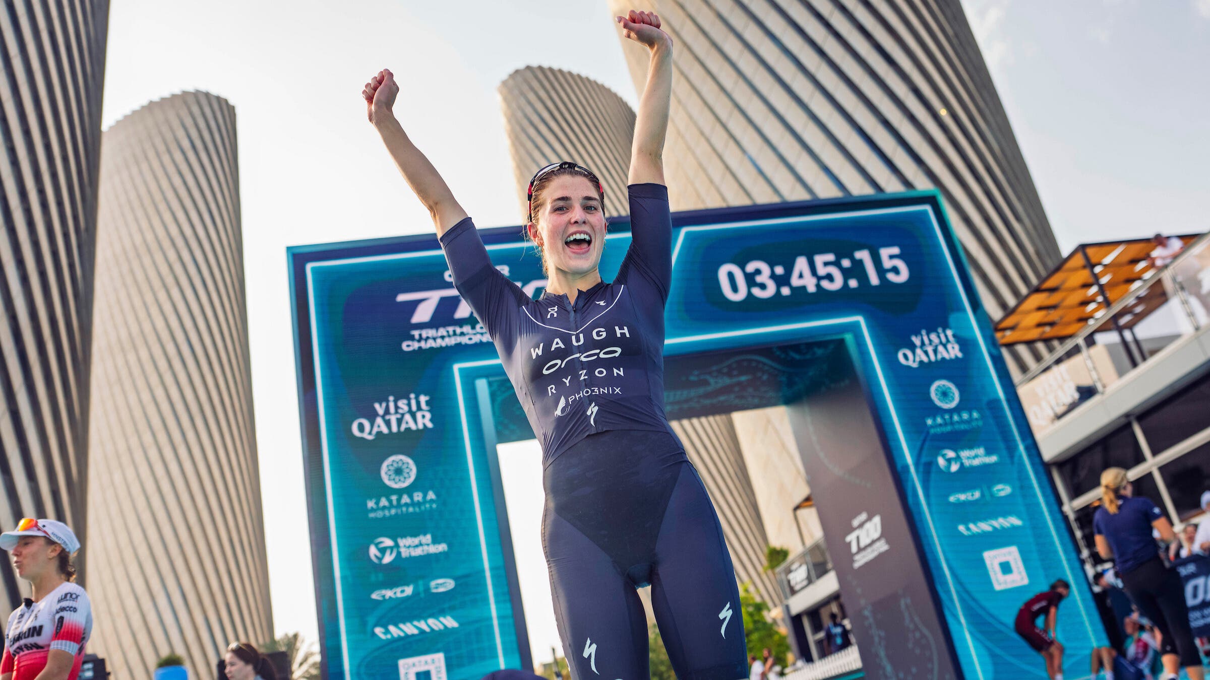 Kate Waugh was new to the middle distance in 2025, but took home the title of overall T100 Tour champion.