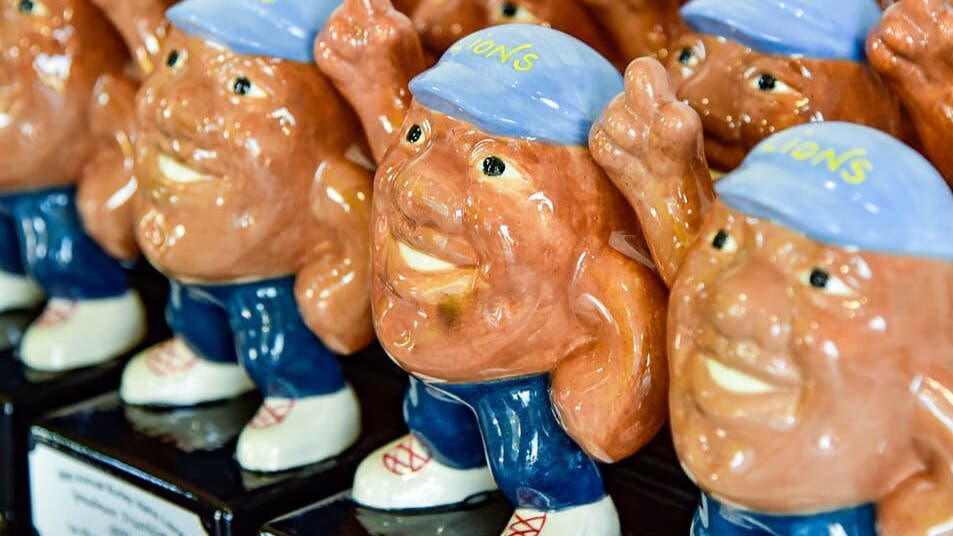 One of the benefits of Spudman Triathlon races in Idaho is that those who place first, second or third in their age group receive the Spudman Trophy.