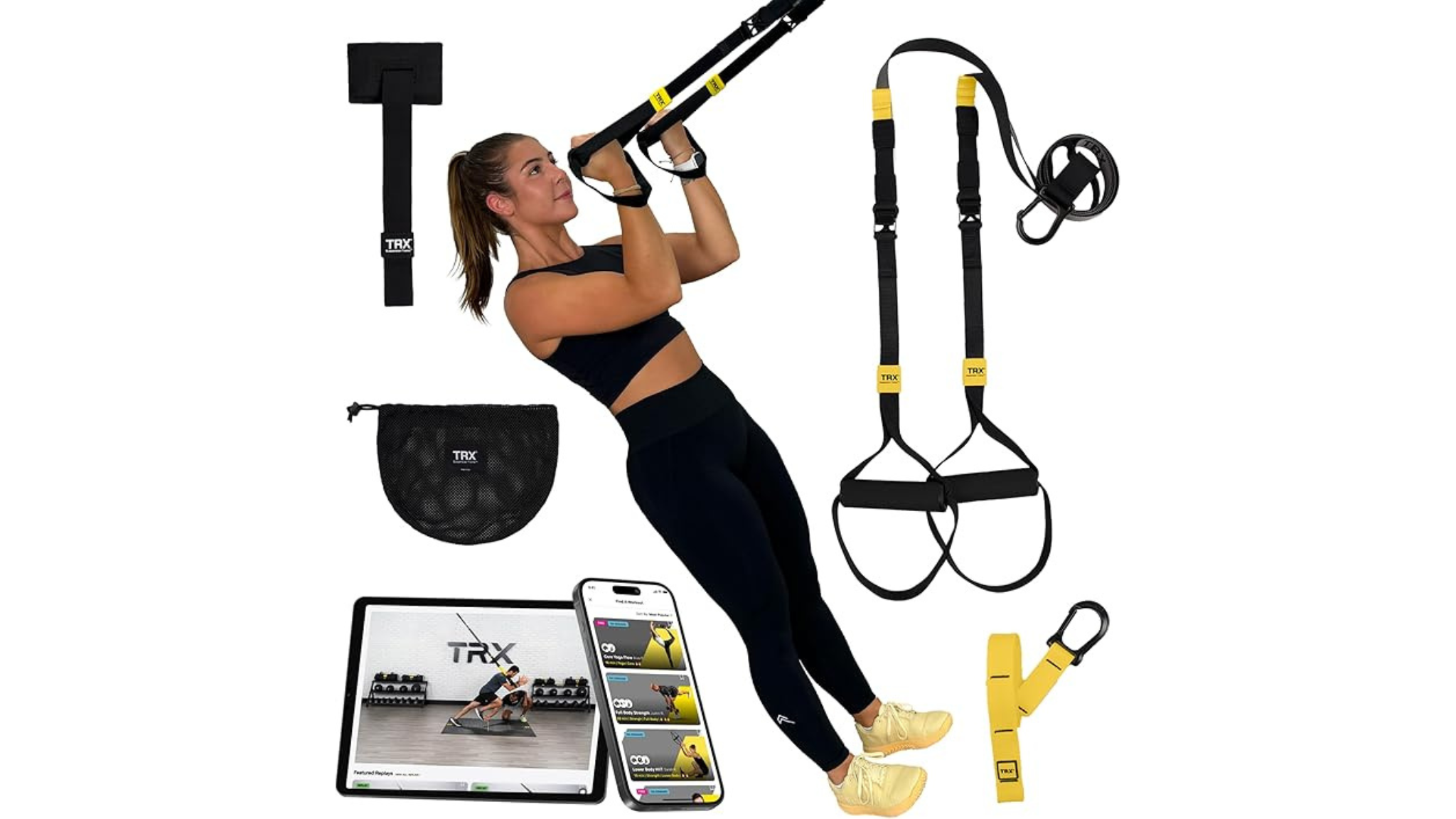 TRX at home gym equipment