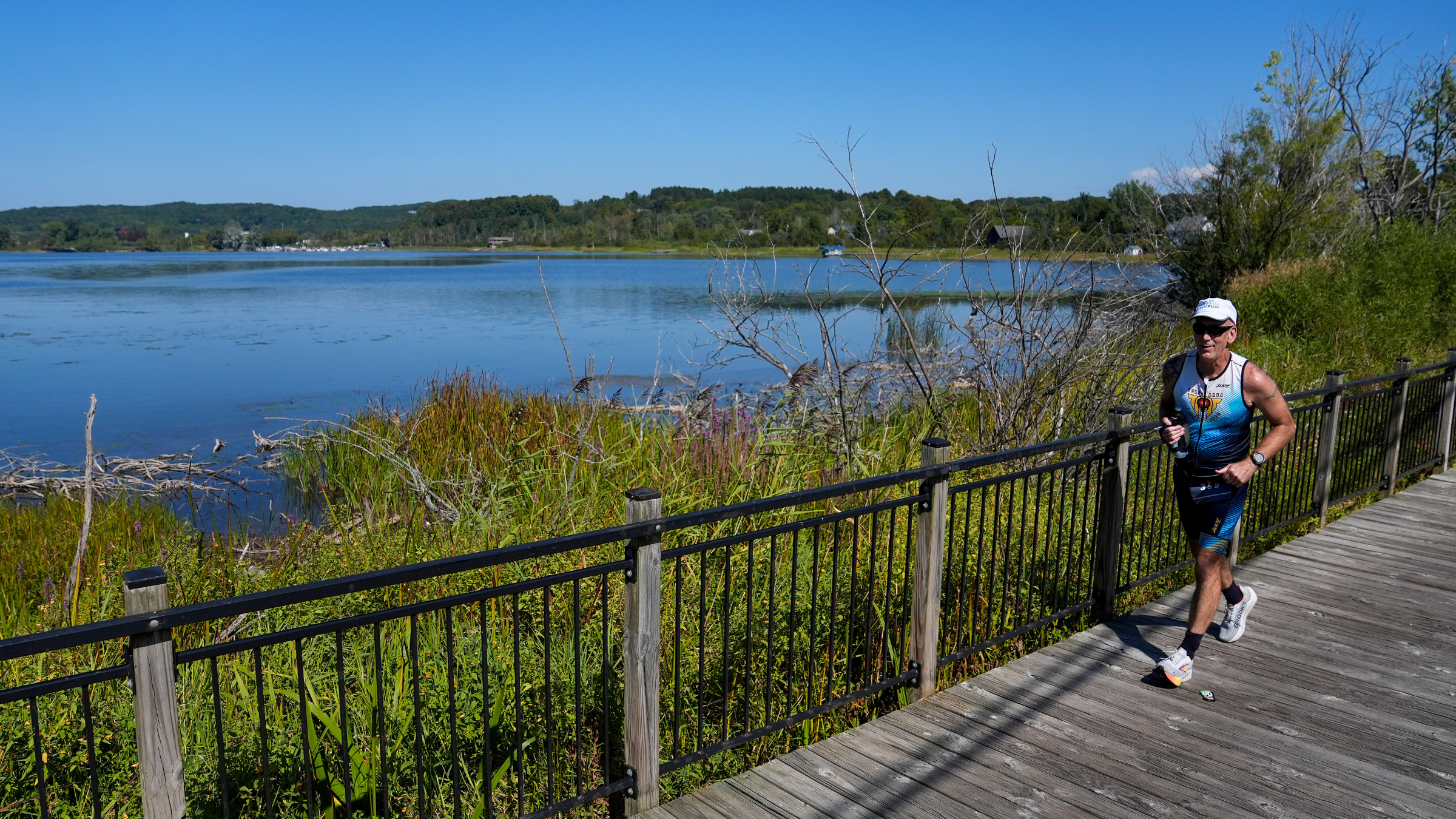 Ironman 70.3 Michigan is on Sept. 20, 2026, in Frankfort, Michigan.