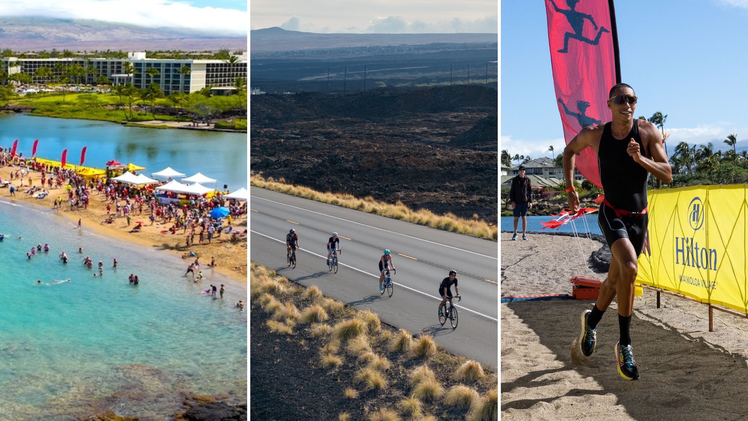 Race in Hawaii without having to qualify or pressure to participate in a World Championship. Lavaman is a local race that provides a sense of strong community that the area is proud of.