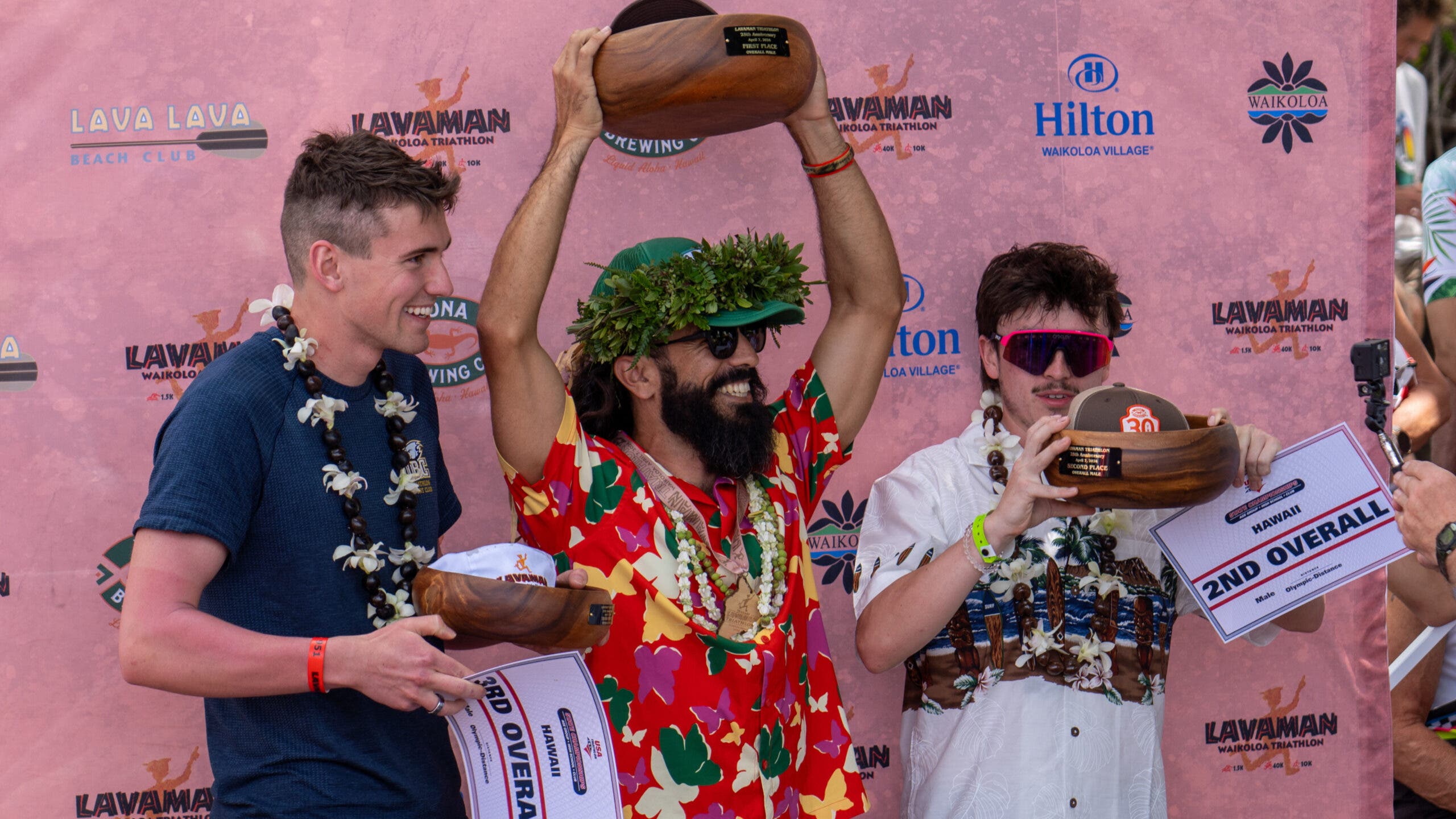 Lavaman strives to maintain a community focus, offering prizes and locally crafted kegs from Kona Brewing.