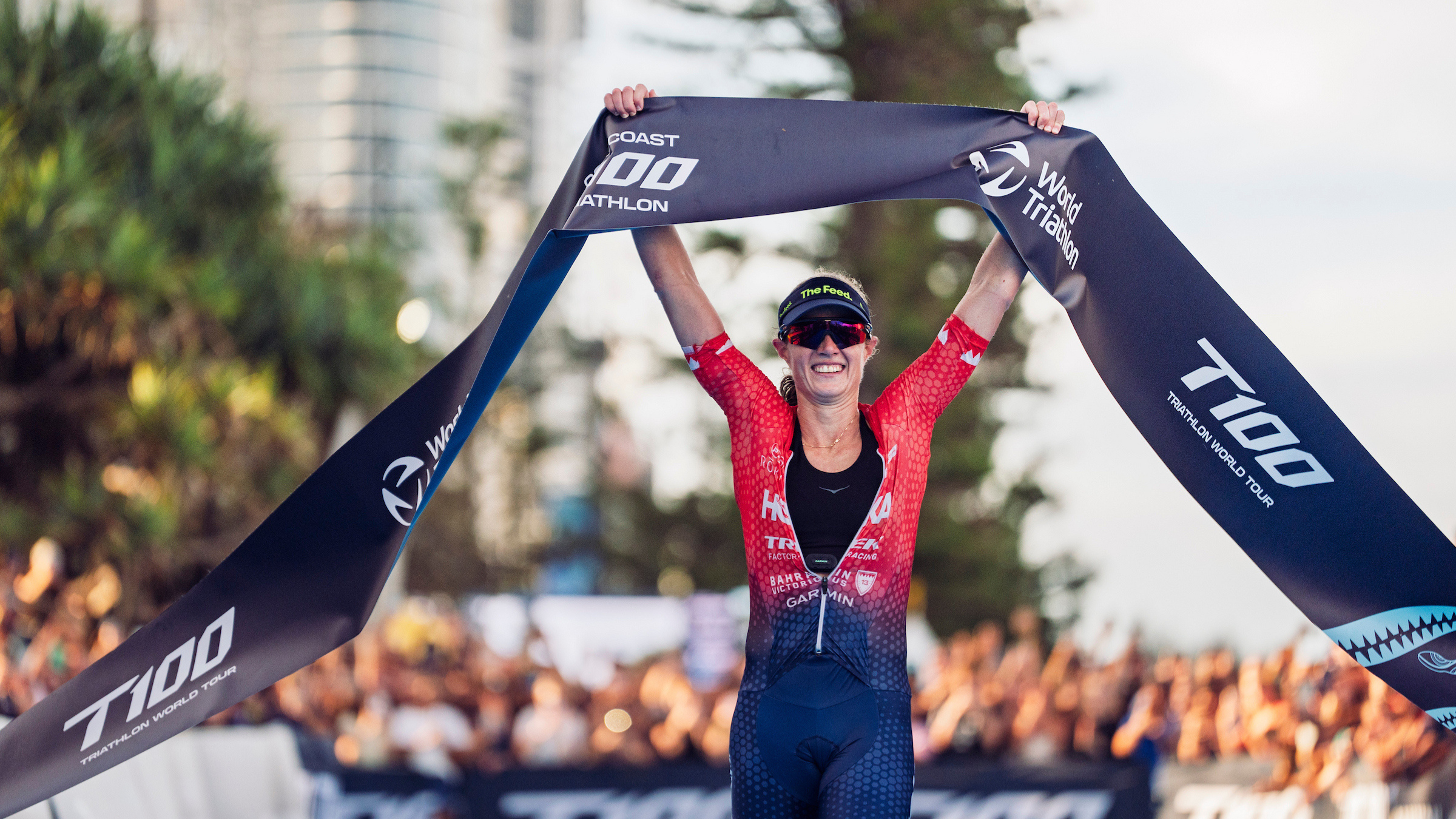 2024 champion Taylor Knipp has opened her season with another 100km win at the Gold Coast T100.