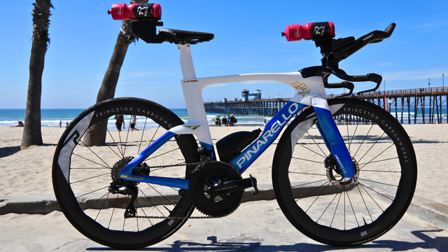 Casper Stornes’ 2026 70.3 Oceanside Pinarello Bolide F TT