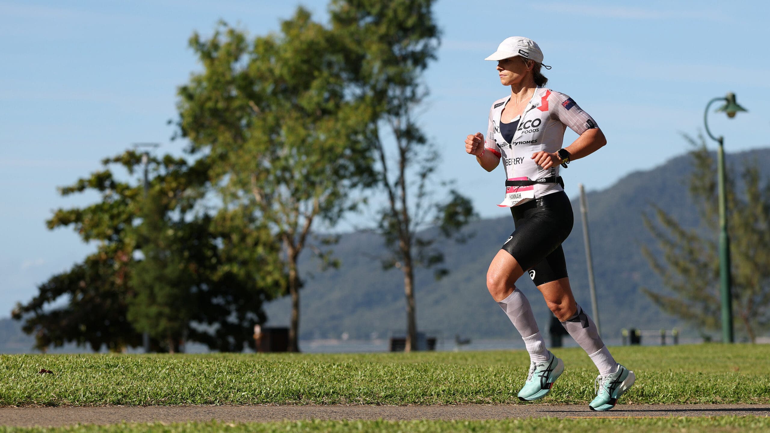 Hannah Berry already has her Kona slot, thanks to placing second at Ironman New Zealand, which means she give it everything for the win in Texas.