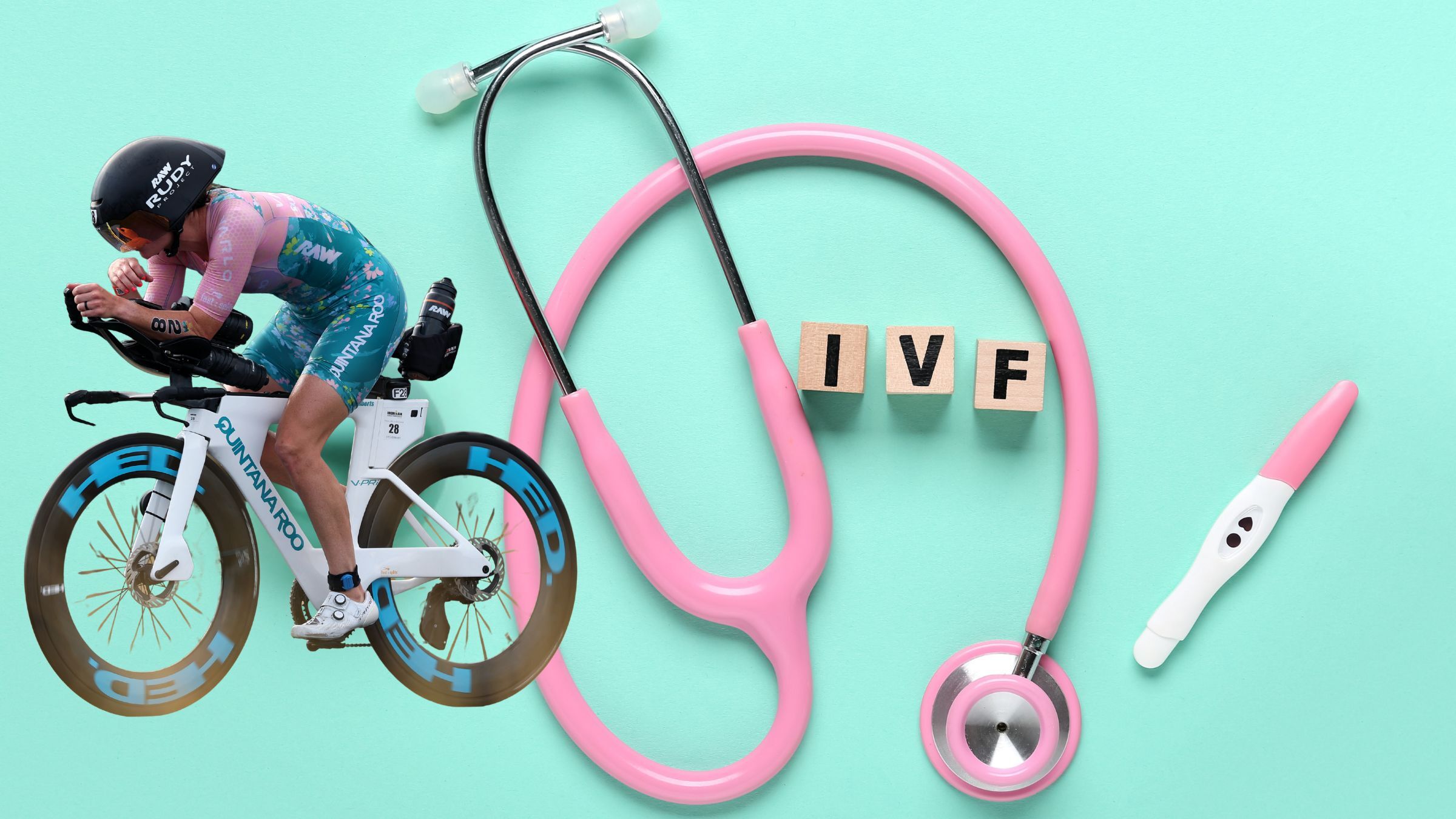 Alice Alberts recently announced that she's taking a step back from triathlon racing while undergoing IVF.