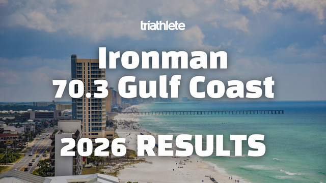 Sam Long and Grace Alexander Win Ironman 70.3 Gulf Coast After “Overnight Swells” Cause Shortened Swim