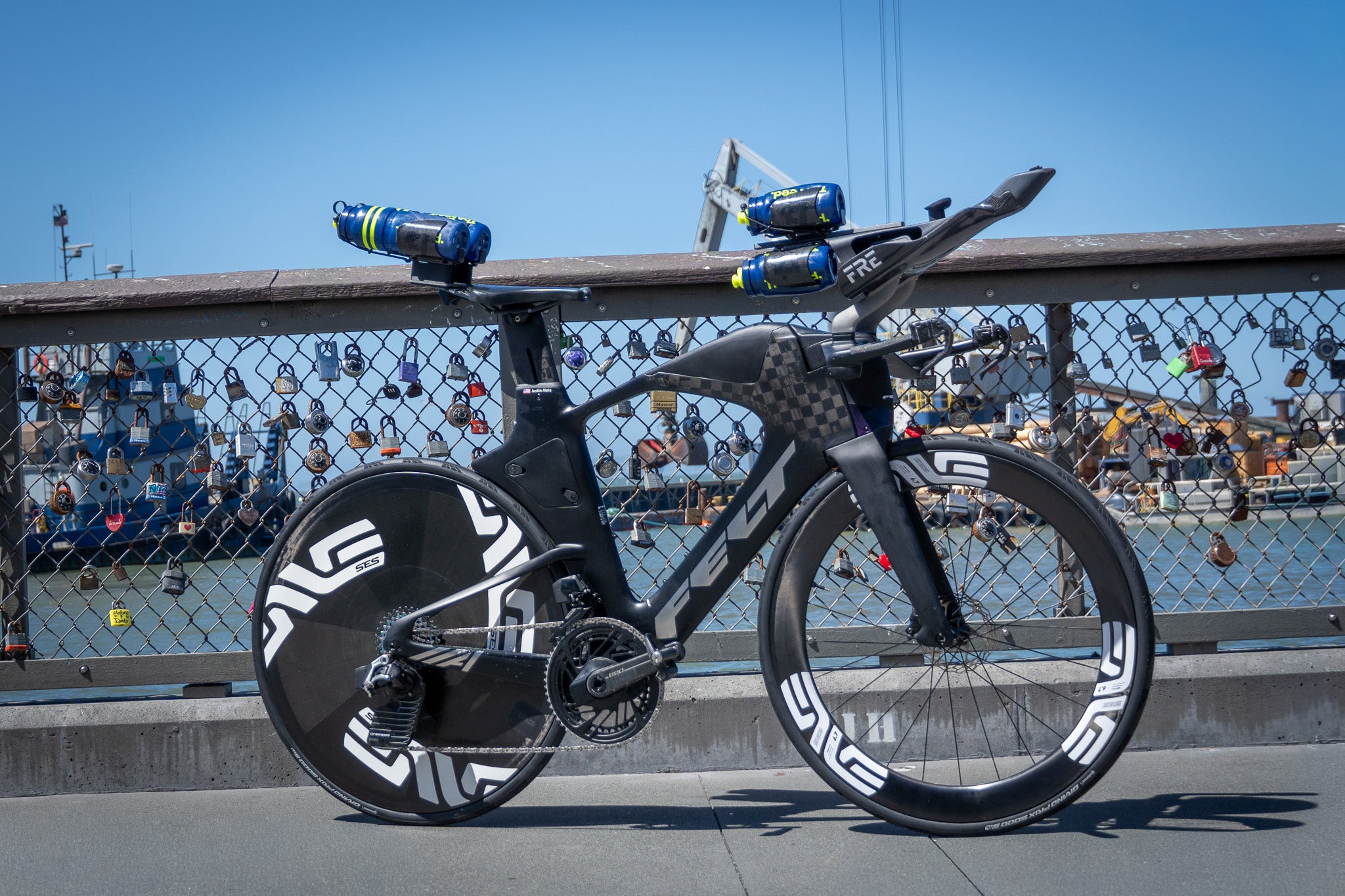 Justin Riele's Felt IA 2.0 for San Francisco T100 – Triathlete