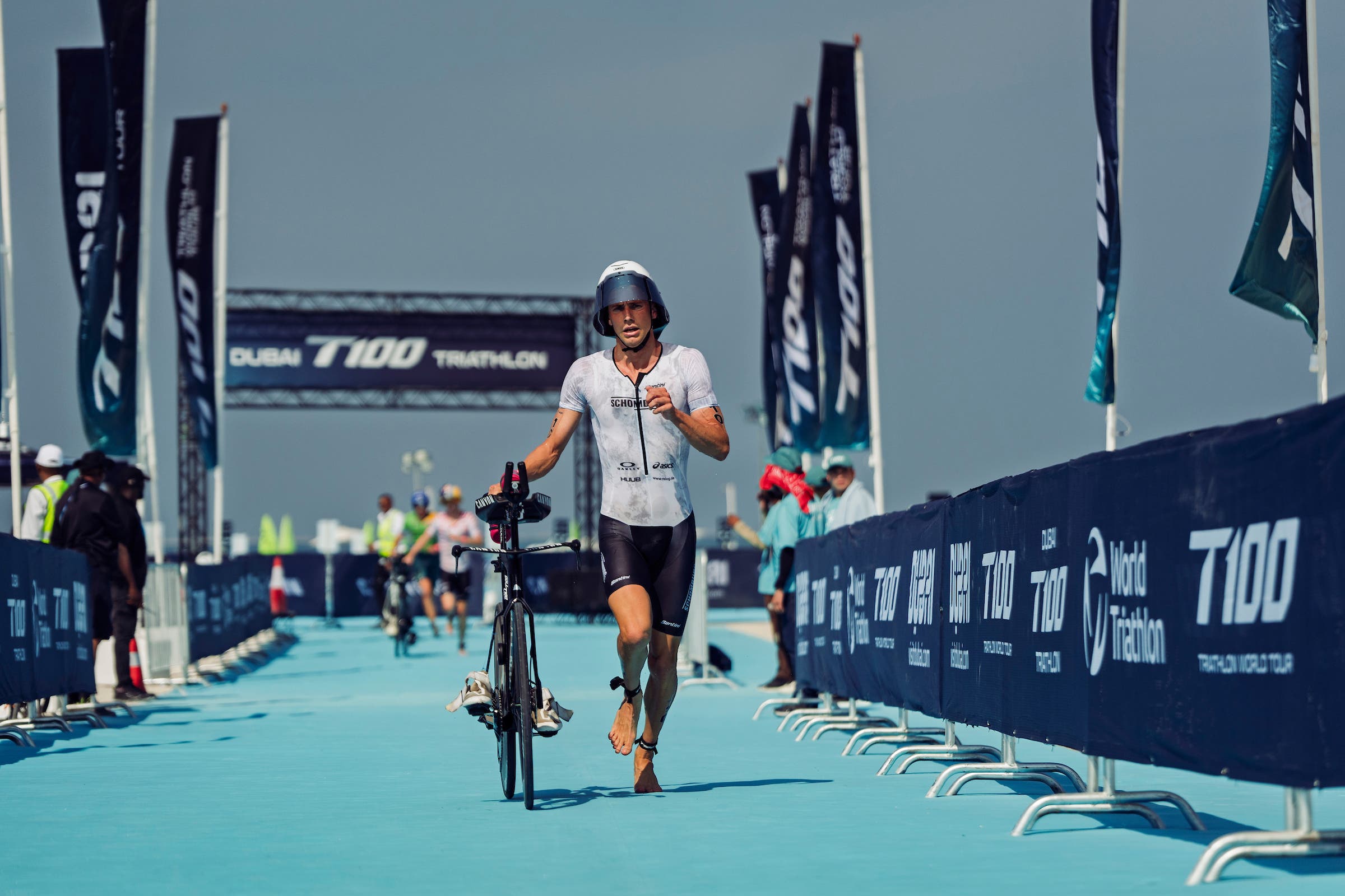 Jonas Schomburg is expected to set the pace early on in the swim at Challenge Roth. Can he hold on for the podium?