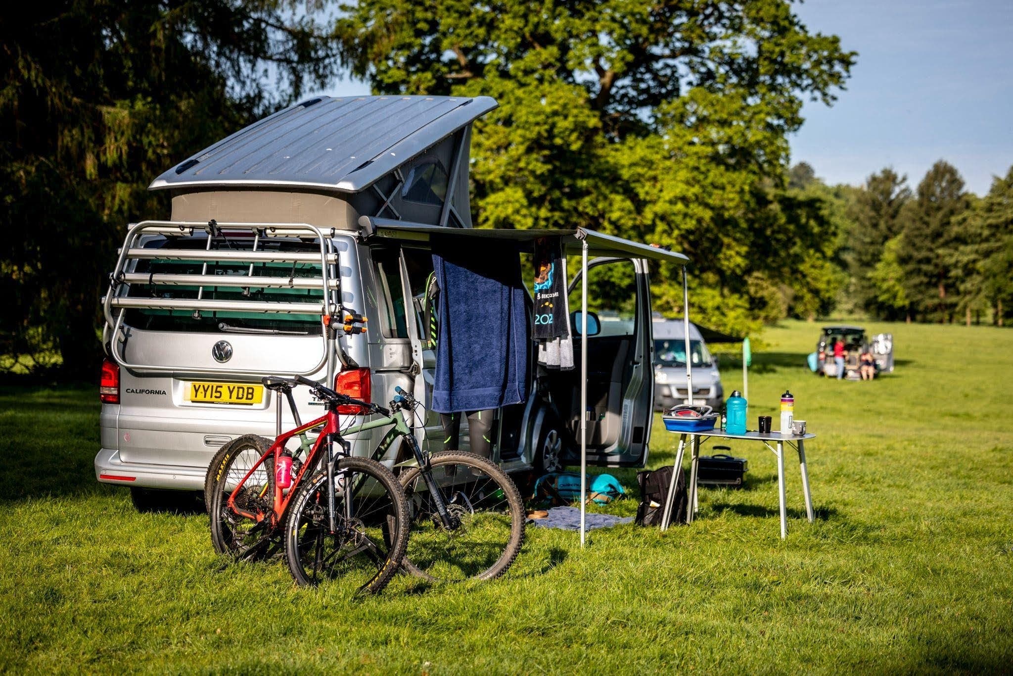 For some youth triathlon families, van life is a way to save money and chase dreams.