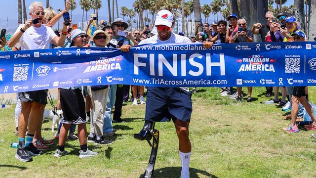 "Tested Every Part of Me": Mohamed Lahna on His Epic Coast-to-Coast Triathlon Adventure