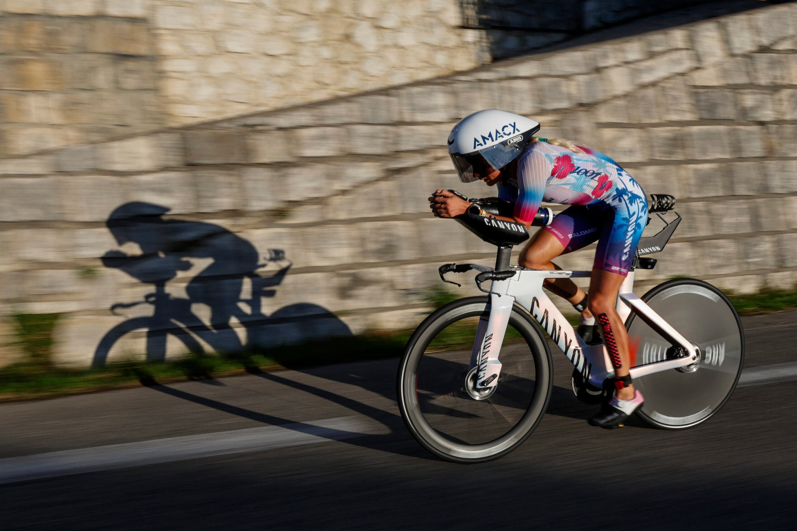 Marjolaine Pierré posted the second-fastest female bike split with a 2:35:23 at the 2026 Ironman 70.3 World Championship.