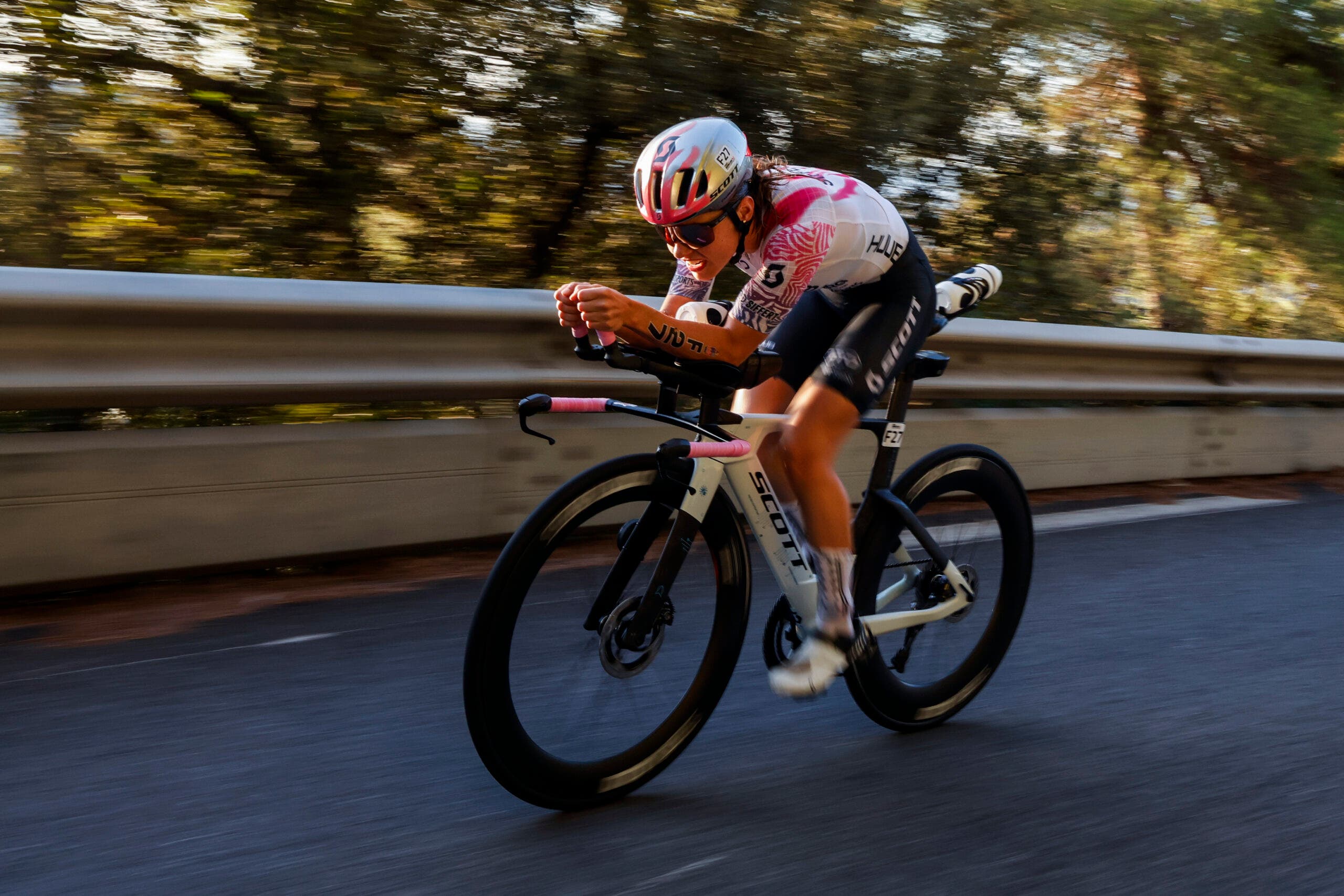 Alanis Siffert posted the fourth-fastest female bike split with a 2:37:40 at the 2026 Ironman 70.3 World Championship.