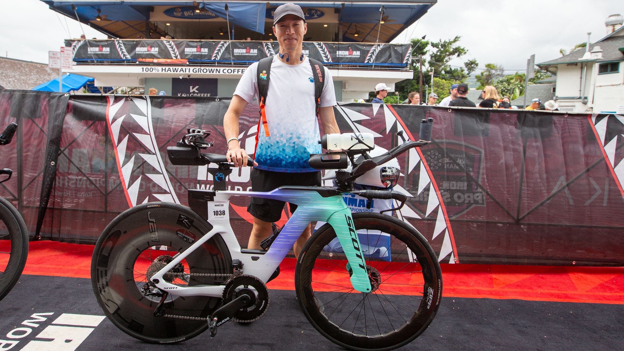 2026 Ironman World Championship age-group bike check-in