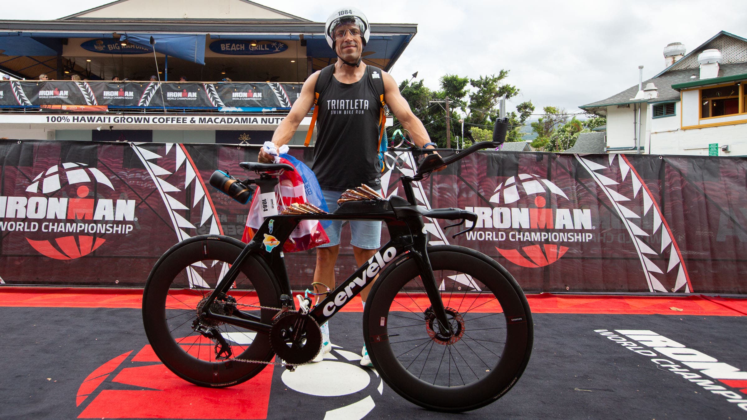 2026 Ironman World Championship age-group bike check-in