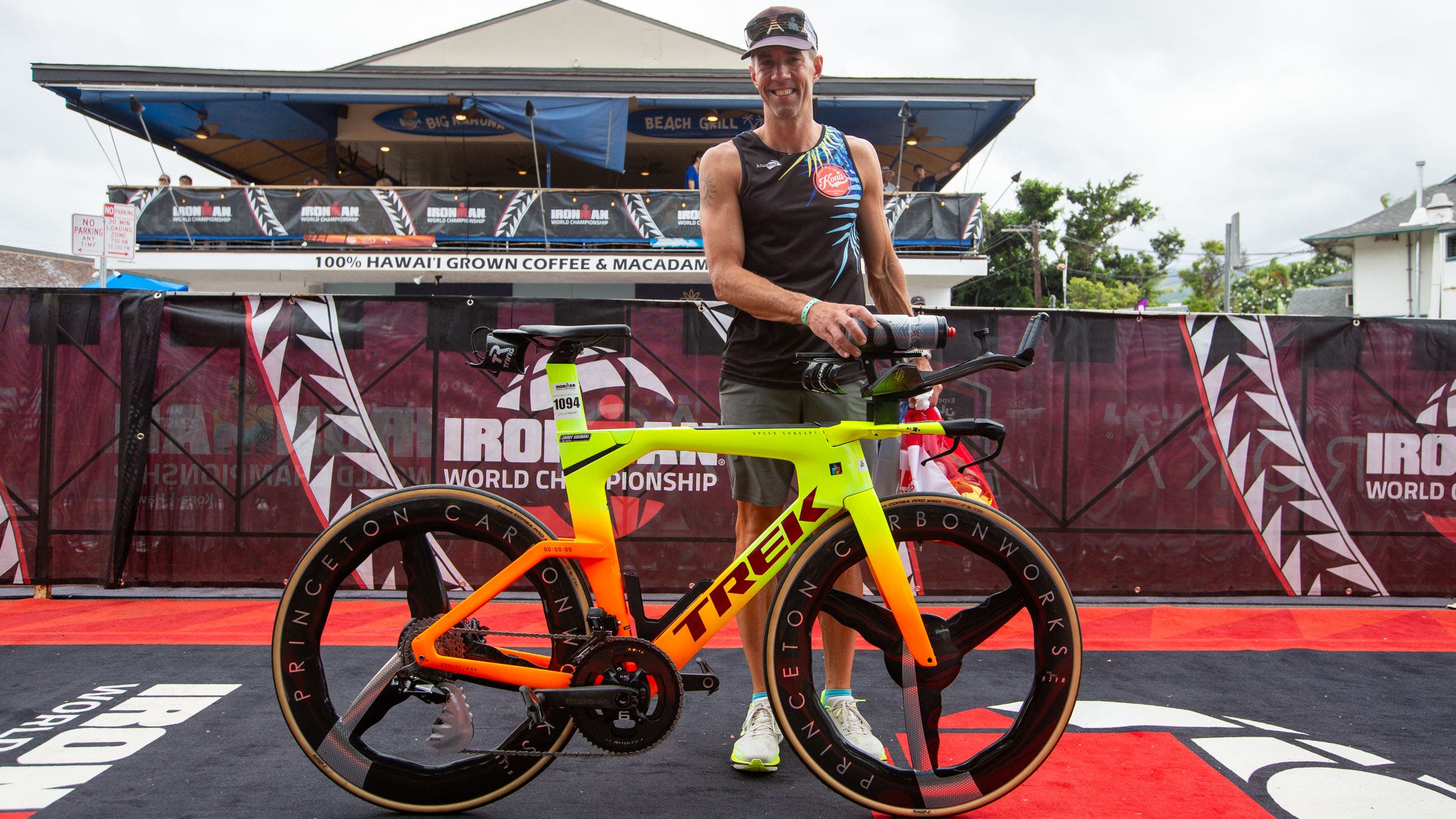 2026 Ironman World Championship age-group bike check-in