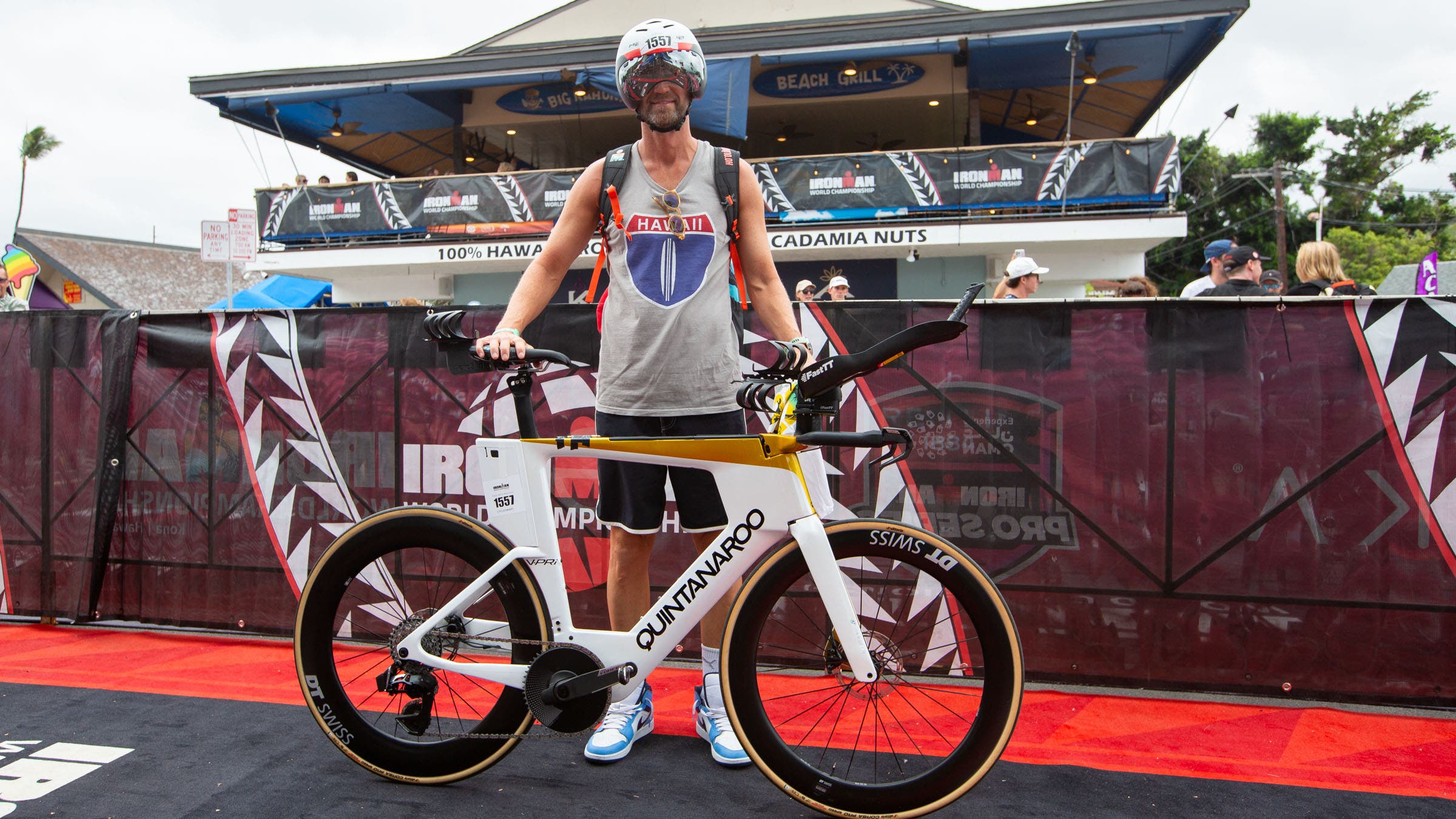 2026 Ironman World Championship age-group bike check-in