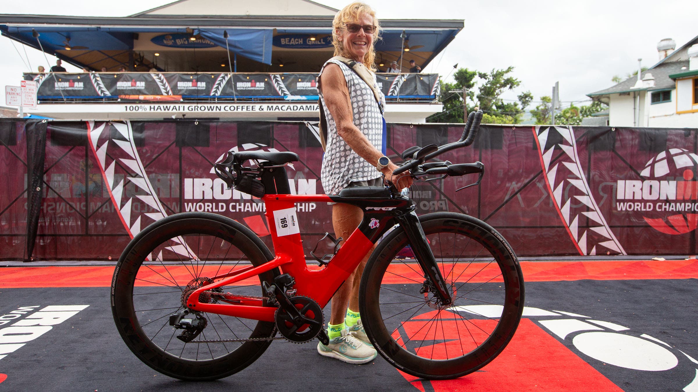 2026 Ironman World Championship age-group bike check-in