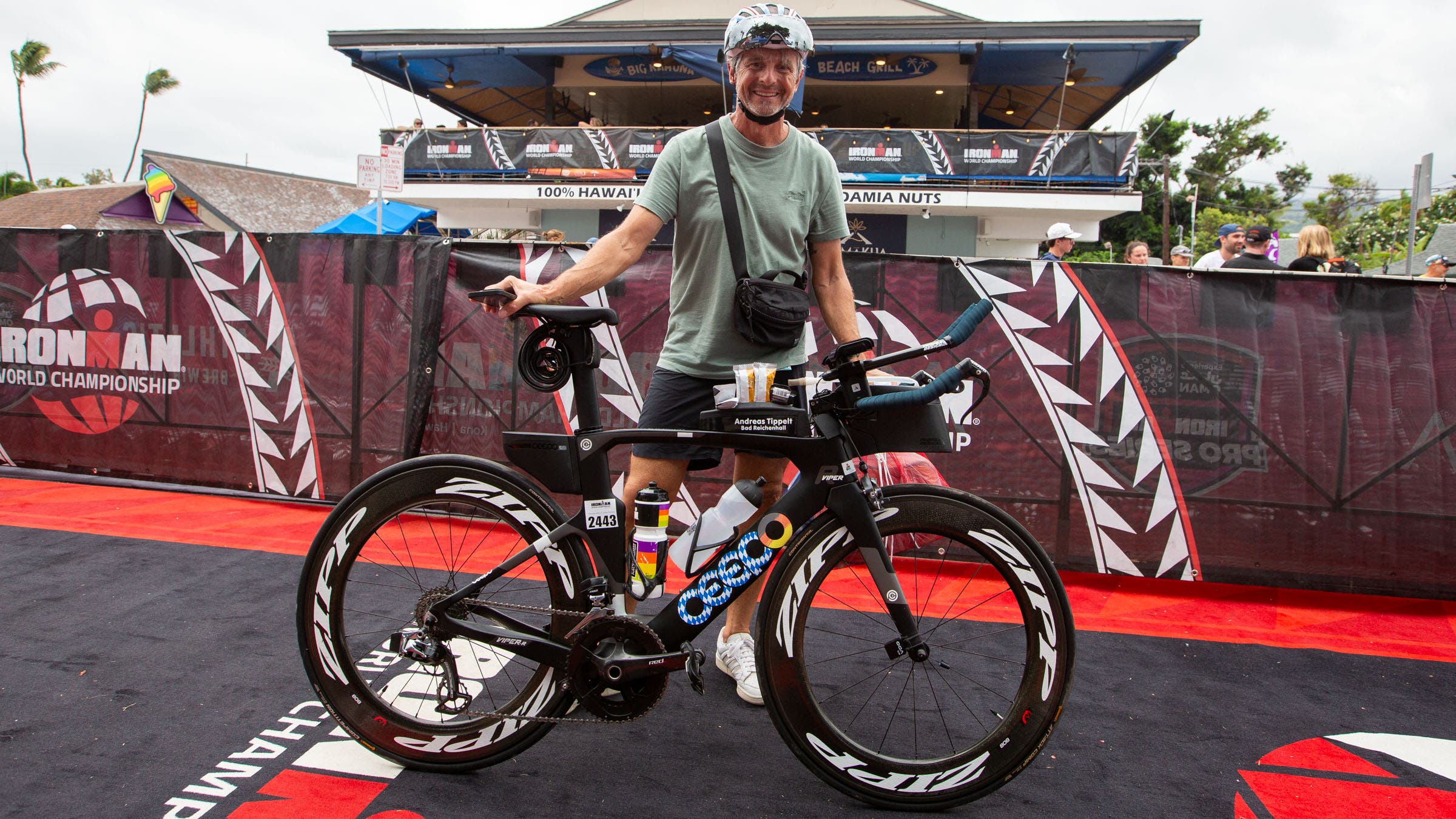 2026 Ironman World Championship age-group bike check-in