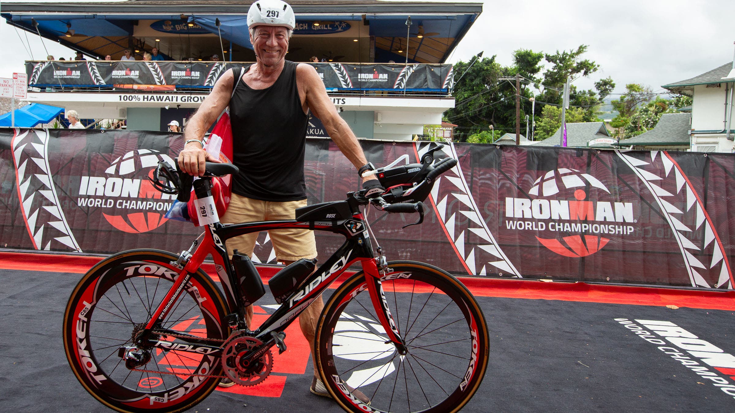 2026 Ironman World Championship age-group bike check-in