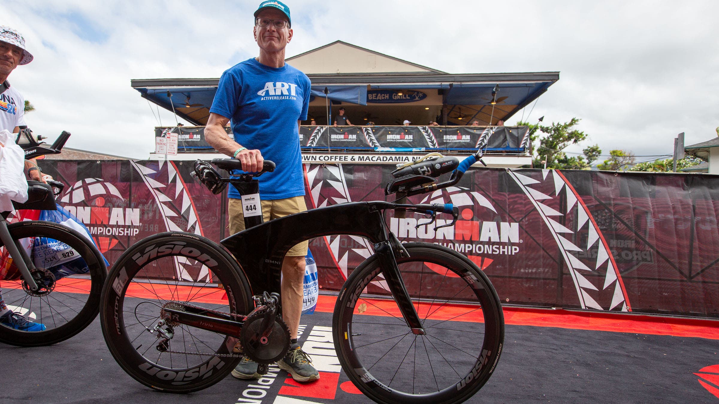 2026 Ironman World Championship age-group bike check-in