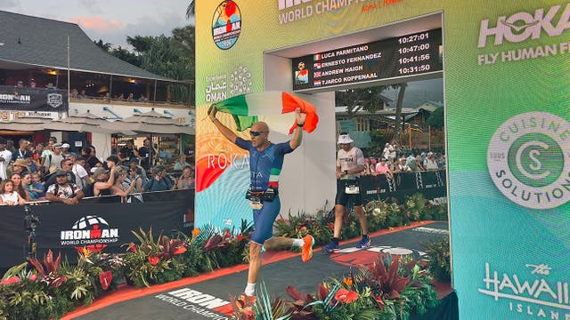 Mission Accomplished: Astronaut Luca Parmitano Earns Kona Finish Line